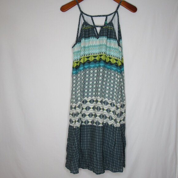 Prana NARI Geometric Print Lined Sundress Summer Women's S Small - Picture 6 of 8